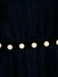 Бархатное платье-миди с отделкой из кружева и декоративными бусинами Philosophy di Lorenzo Serafini  –  Деталь