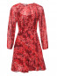 Платье-мини с цветочным узором Max&Co  –  Общий вид