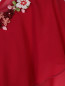 Платье с воланом и декором кружевом Marina Rinaldi  –  Деталь