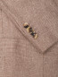Пиджак однобортный из шерсти LARDINI  –  Деталь2