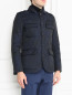 Куртка стеганая на пуговицах с узором "пейсли" Etro  –  МодельВерхНиз