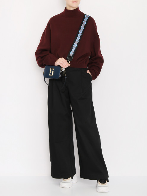 Широкие брюки из хлопка с карманами  Proenza Schouler - МодельОбщийВид