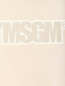 Футболка из хлопка с принтом MSGM  –  Деталь