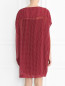 Платье-мини из вискозы с узором I'M Isola Marras  –  Модель Верх-Низ1