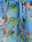 Блуза из вискозы с цветочным узором Femme by Michele R.  –  Деталь
