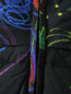 Куртка пуховая с цветным узором MiMiSol  –  Деталь