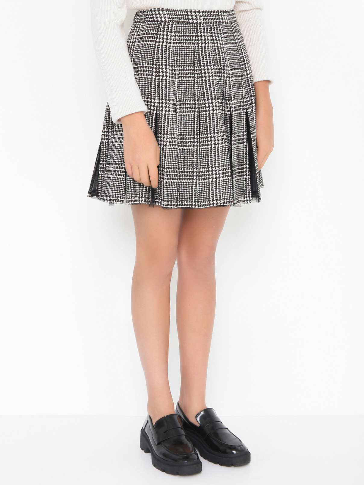 Юбка Ermanno Scervino Junior  –  МодельВерхНиз  – Цвет:  Узор