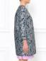 Полупальто с цветочным узором с боковыми карманами Max Mara  –  Модель Верх-Низ2