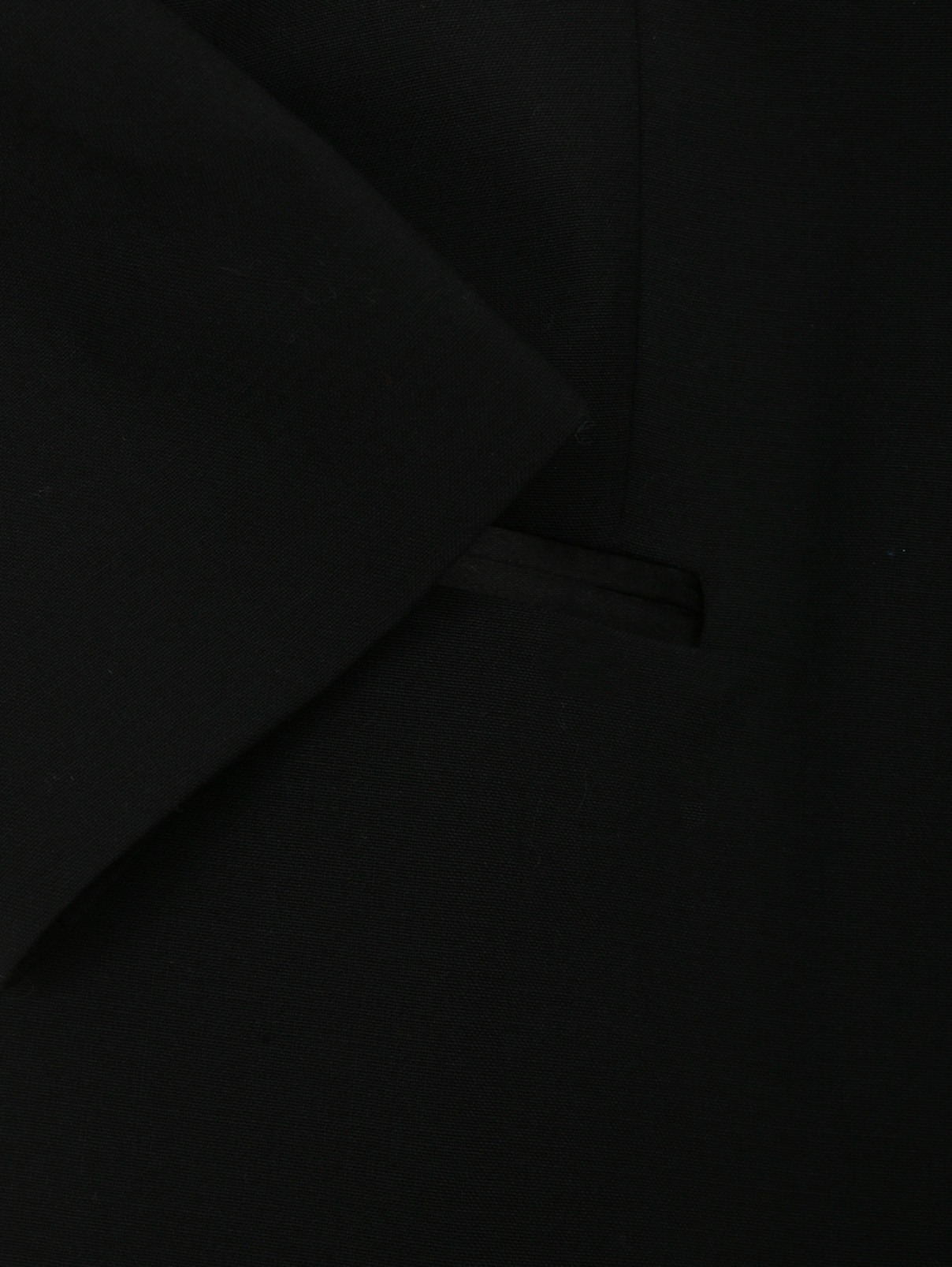 Однобортный жакет с карманами Karl Lagerfeld  –  Деталь  – Цвет:  Черный