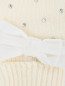 Перчатки из шерсти с бархатным бантиком IL Trenino  –  Деталь