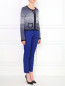 Жакет из смешанного хлопка с накладными карманами Armani Jeans  –  Модель Общий вид