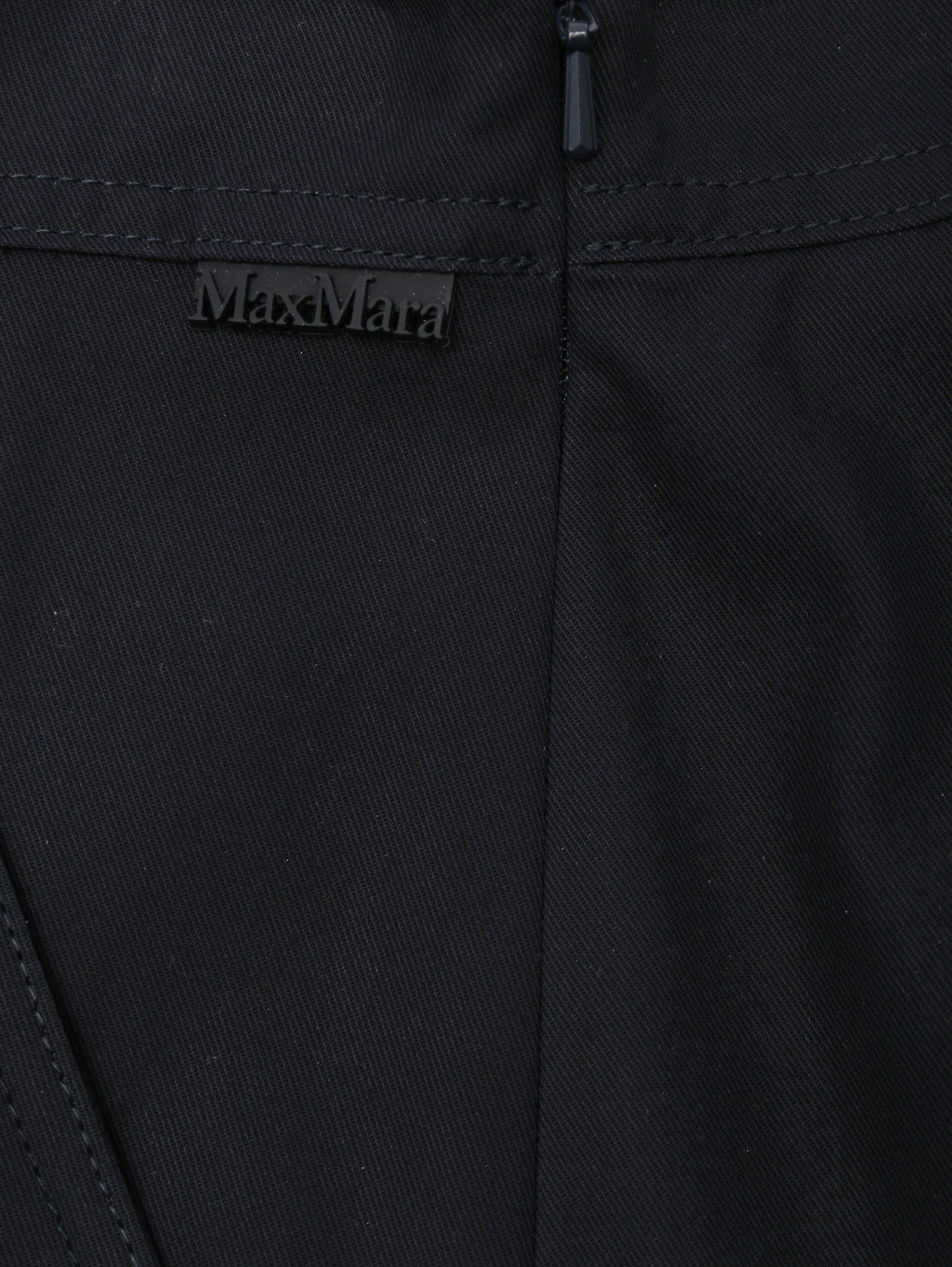 Брюки с подворотами и большими карманами Max Mara  –  Деталь  – Цвет:  Синий