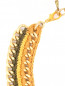 Ожерелье на цепи с отделкой из нитей и камней Inga Kazumyan  –  Деталь1