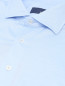 Однотонная рубашка из хлопка LARDINI  –  Деталь