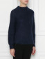 Пуловер из мохера, круглый вырез Max&Co  –  МодельВерхНиз
