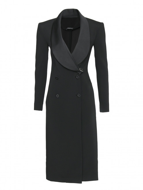 Платье из вискозы с декором Ermanno Scervino - Общий вид