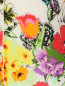 Кардиган из шерсти с цветочным принтом Moschino  –  Деталь