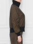 Куртка на молнии с трикотажными манжетами Marina Rinaldi  –  МодельВерхНиз2