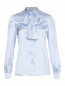 Блуза из шелка с бантом LARDINI  –  Общий вид