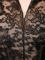 Кружевное платье с плиссировкой Alberta Ferretti  –  Деталь