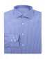 Рубашка из хлопка с узором "полоска" Van Laack  –  Общий вид