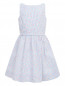 Платье из хлопка с цветочным узором Ralph Lauren  –  Общий вид