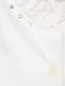 Блуза из хлопка, декорированная стразами Moschino  –  Деталь1