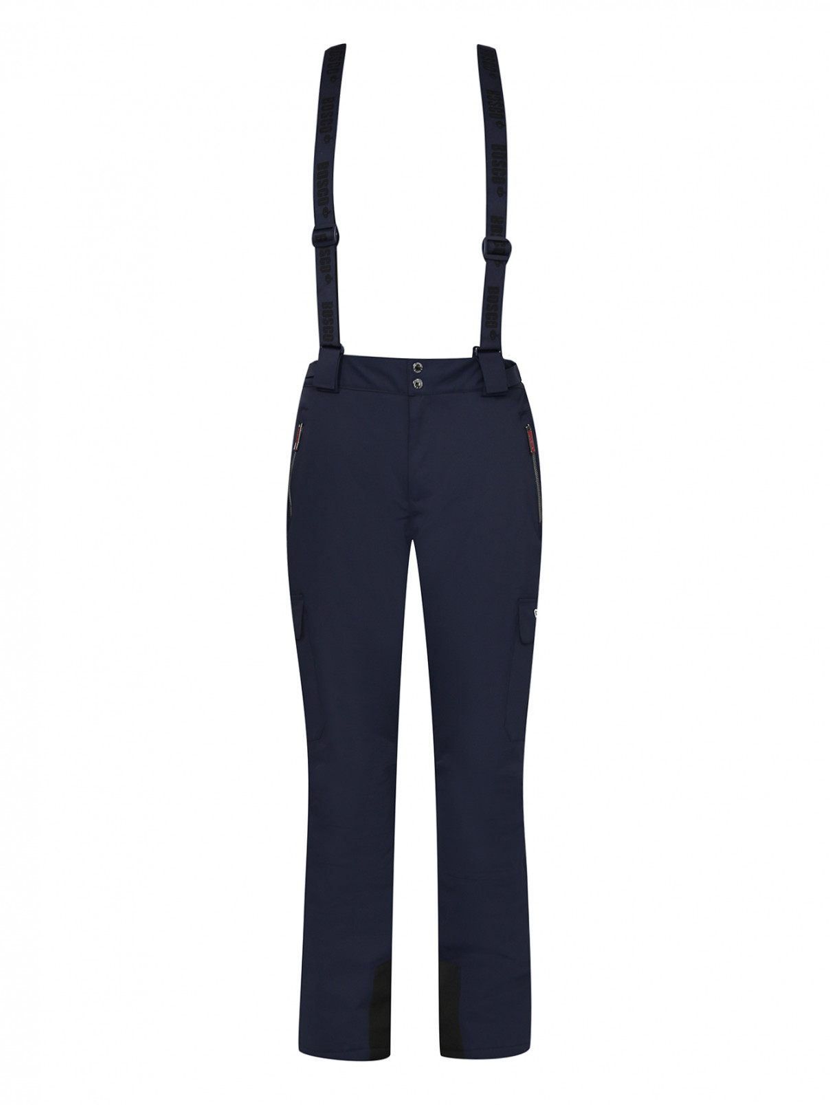 Горнолыжные брюки с карманами BOSCO  –  Общий вид  – Цвет:  Синий