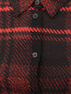Блуза из шелка с узором "клетка" McQ  –  Деталь
