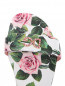 Сандалии кожаные с цветочным узором Dolce & Gabbana  –  Обтравка3