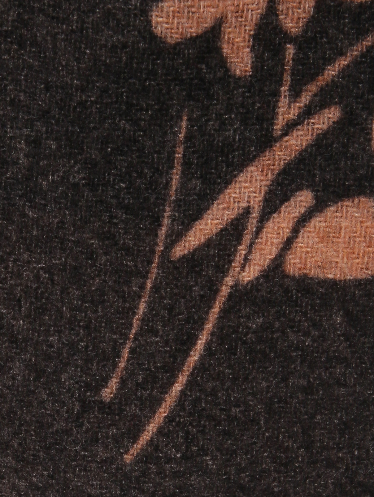 Двусторонний шарф из шерсти и кашемира Paul Smith  –  Деталь  – Цвет:  Мультиколор