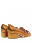 Туфли из фактурной кожи на низком каблуке Alberta Ferretti  –  Обтравка2