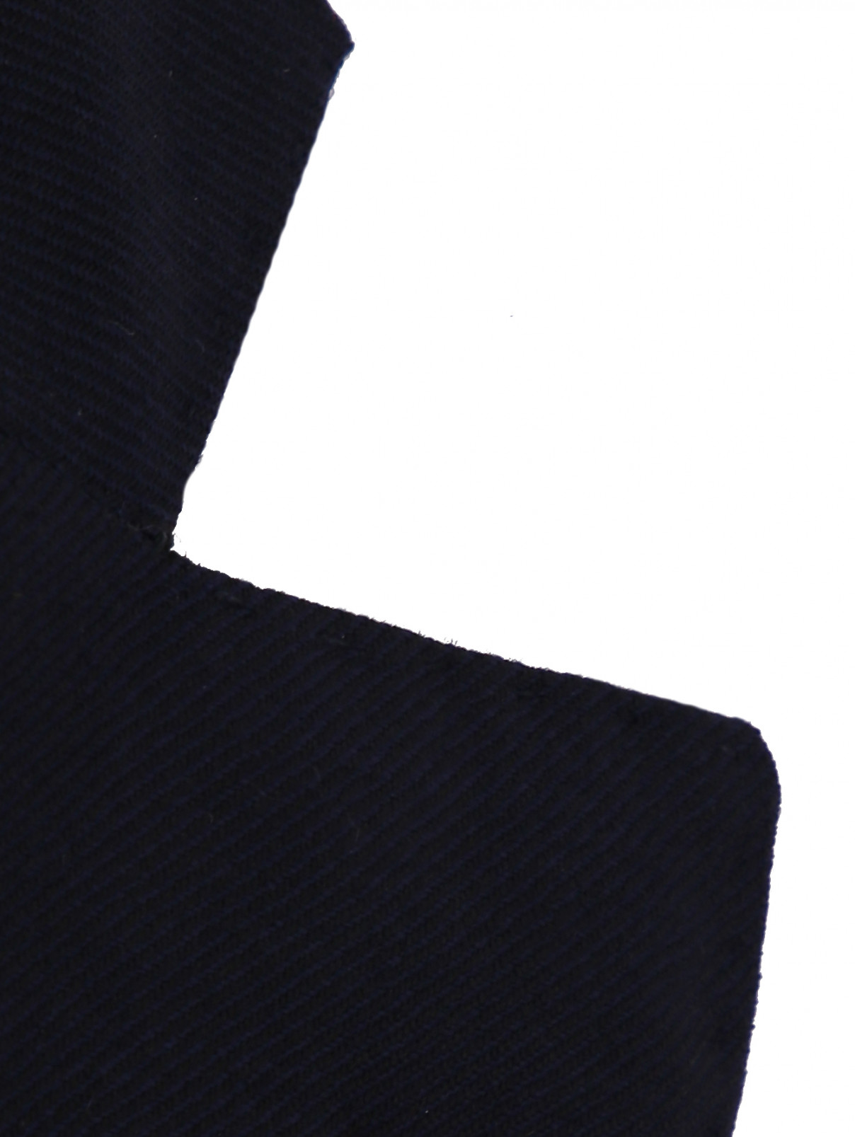 Классический шерстяной костюм Isaia  –  Деталь1  – Цвет:  Синий