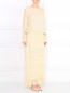 Трикотажное платье-макси фактурной вязки Lil pour l'Autre  –  Модель Верх-Низ