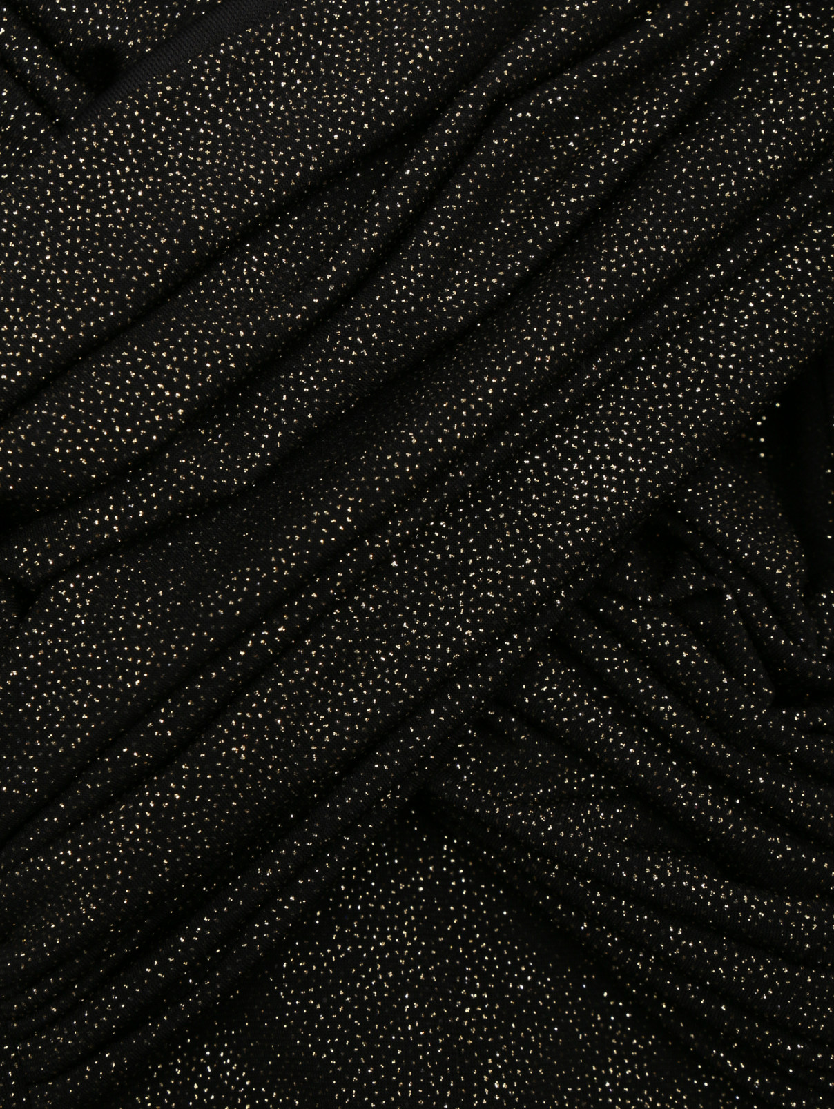 Платье макси со сборкой Rhea Costa  –  Деталь  – Цвет:  Золотой