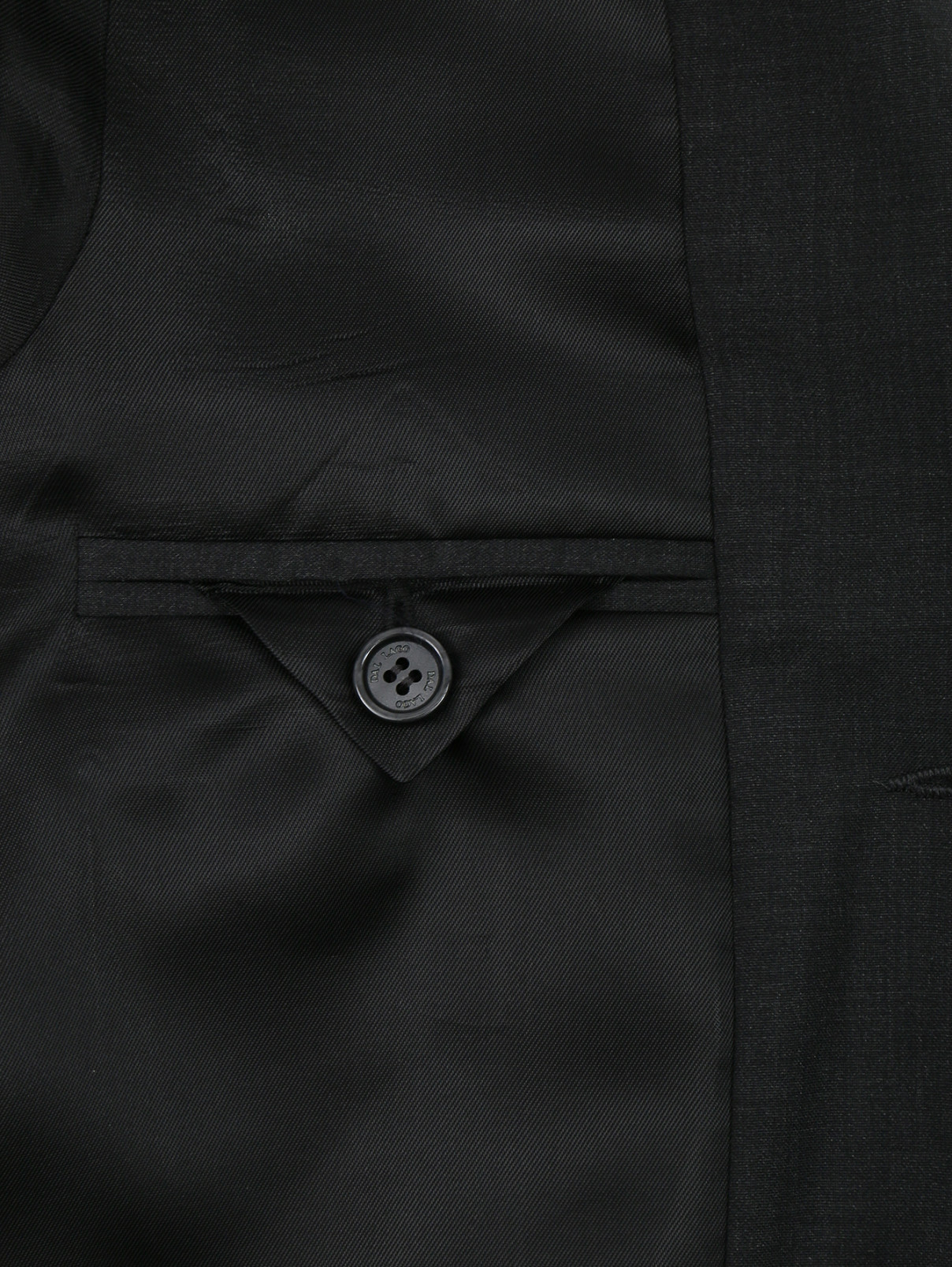 Классический пиджак из шерсти Dal Lago  –  Деталь2  – Цвет:  Серый