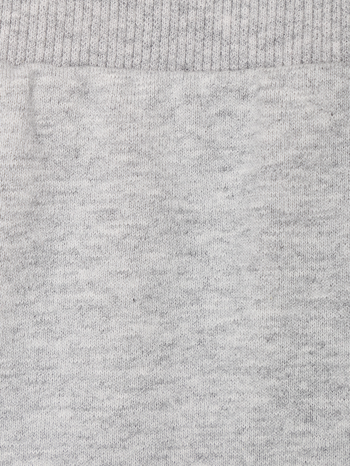 Брюки из хлопка на резинке с принтом Moschino Underwear  –  Деталь1  – Цвет:  Серый