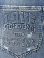 Джинсы из хлопка с "рваным эффектом" Love Moschino  –  Деталь1