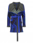 Пальто из смесовой шерсти с узором Etro  –  Общий вид