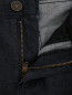 Укороченные джинсы зауженного кроя с отделкой из кружева Marina Sport  –  Деталь1