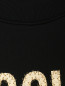 Свитшот из хлопка с принтом Moschino  –  Деталь