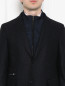 Пиджак однобортный из шерсти и шелка с подкладом Pal Zileri  –  МодельОбщийВид1