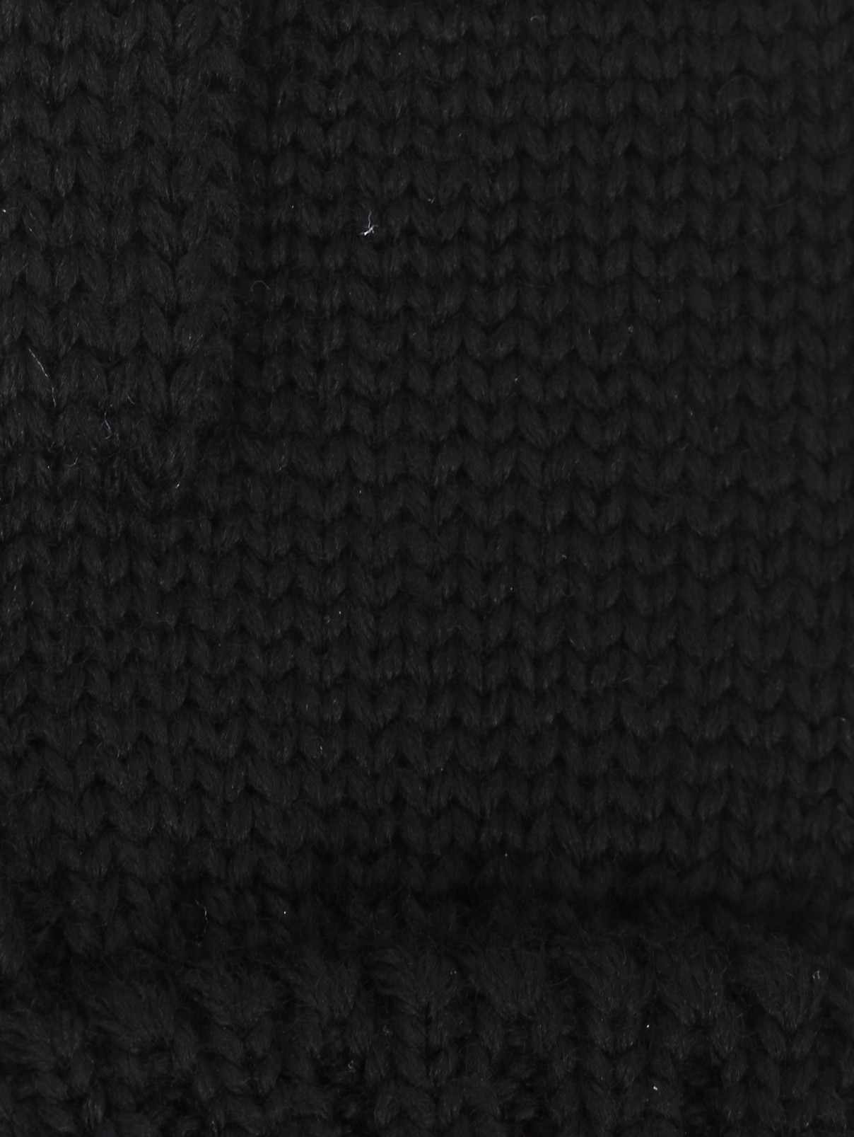 Варежки из шерсти IL Trenino  –  Деталь  – Цвет:  Черный