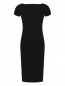 Трикотажное платье с открытой спиной Luisa Spagnoli  –  Общий вид