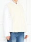 Стеганая куртка с меховой отделкой Persona by Marina Rinaldi  –  МодельВерхНиз