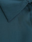 Блуза из шелка асимметричного кроя с отделкой из кружева Marina Rinaldi  –  Деталь