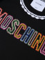 Хлопковый свитшот с вышивкой Moschino  –  Деталь