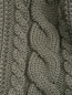 Шапка из шерсти объемной вязки Catya  –  Деталь1