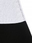 Трикотажная юбка с контрастной баской и молнией Proenza Schouler  –  Деталь