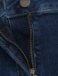 Укороченные джинсы из смешанного хлопка Persona by Marina Rinaldi  –  Деталь1